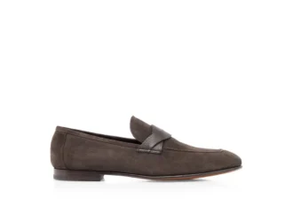 Suede Sean Twisted Band Loafer