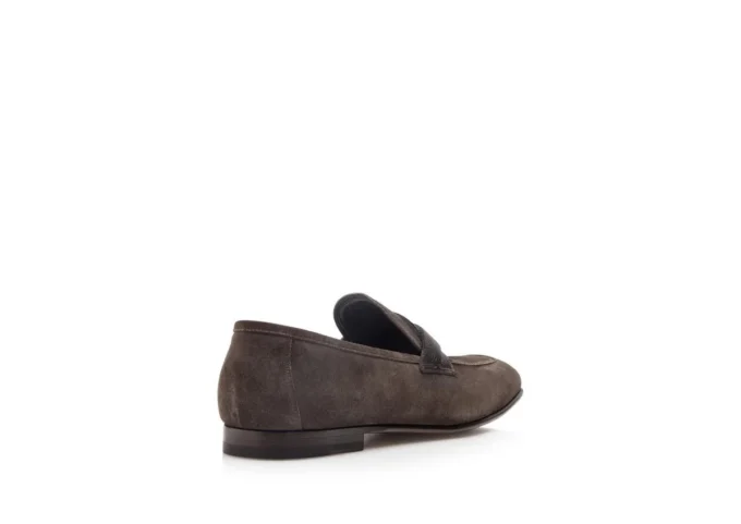 Suede Sean Twisted Band Loafer