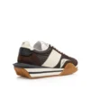 Suede Technical Fabric James Sneaker