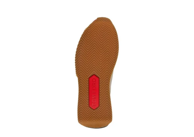 Suede Technical Fabric James Sneaker
