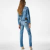 Summer Stone Washed Denim Jacket Summer Stone Washed Denim Jacket