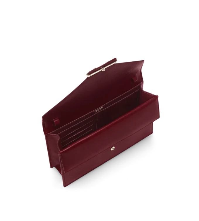 Supple Grain Leather Aube Mini Bag