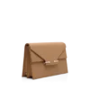 Supple Grain Leather Aube Shoulder Bag