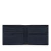 Supple Grain Leather Elongated T Line Classic Bifold Wallet
