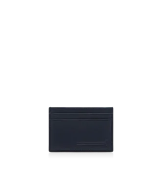 Supple Grain Leather Elongated T Line Classic Card Holder