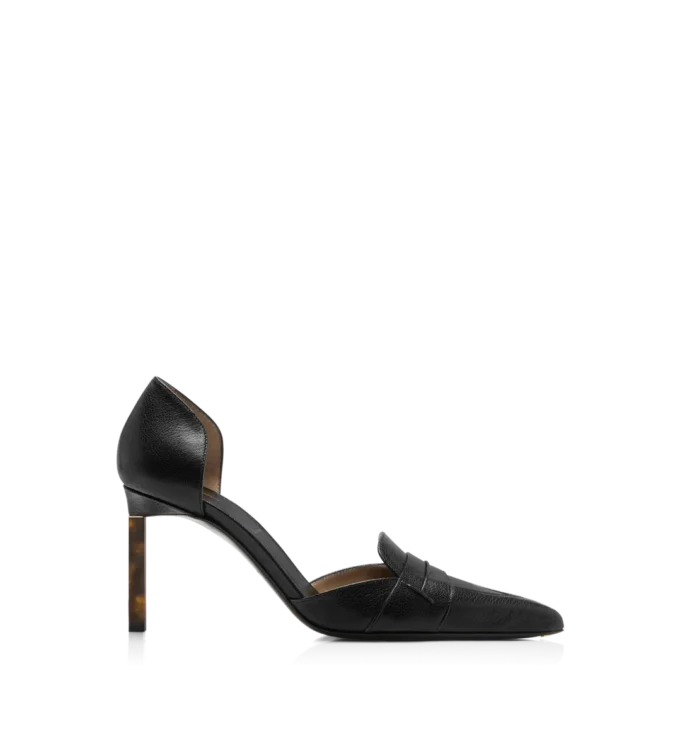Supple Grain Leather Eva D’Orsay Pump Supple Grain Leather Eva D’Orsay Pump