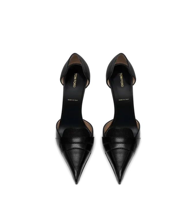 Supple Grain Leather Eva D’Orsay Pump Supple Grain Leather Eva D’Orsay Pump