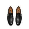 Supple Grain Leather Gigi Twisted Band Buckle Loafer Supple Grain Leather Gigi Twisted Band Buckle Loafer