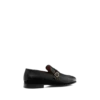 Supple Grain Leather Gigi Twisted Band Buckle Loafer Supple Grain Leather Gigi Twisted Band Buckle Loafer
