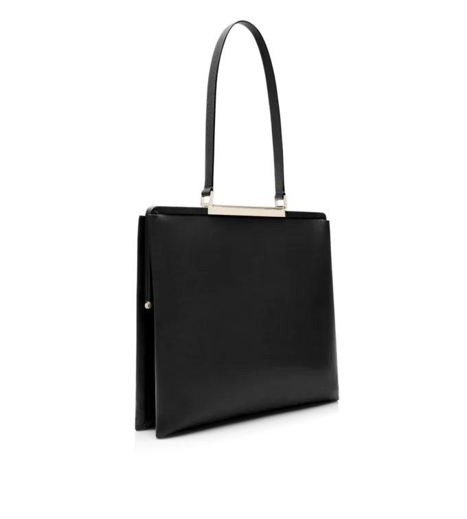 Supple Grain Leather Patrick Shoulder Bag Supple Grain Leather Patrick Shoulder Bag