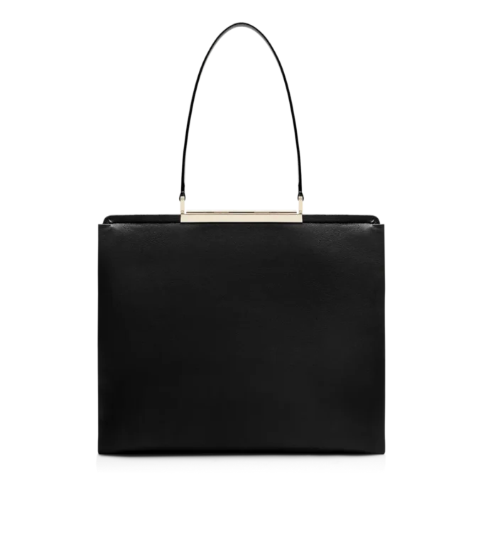Supple Grain Leather Patrick Shoulder Bag Supple Grain Leather Patrick Shoulder Bag