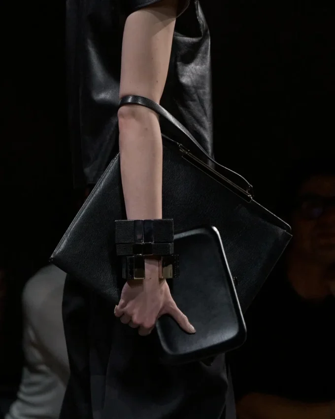 Supple Grain Leather Patrick Shoulder Bag Supple Grain Leather Patrick Shoulder Bag