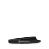 Supple Grain Leather Slim T Belt Supple Grain Leather Slim T Belt