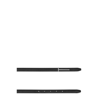 Supple Grain Leather Slim T Belt