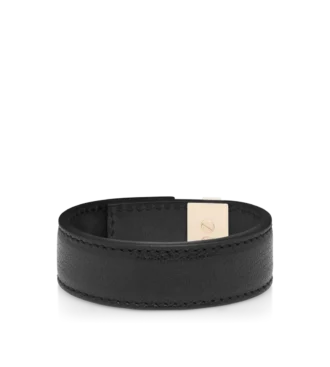 Supple Grain Leather T Latch Bracelet