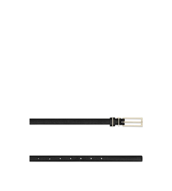 Supple Grain Leather T Loop Belt