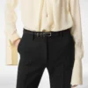 Supple Grain Leather T Loop Belt