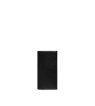Supple Grain Leather Vertical Wallet
