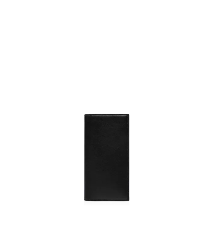 Supple Grain Leather Vertical Wallet