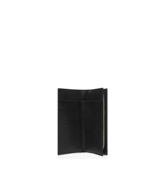 Supple Grain Leather Vertical Wallet