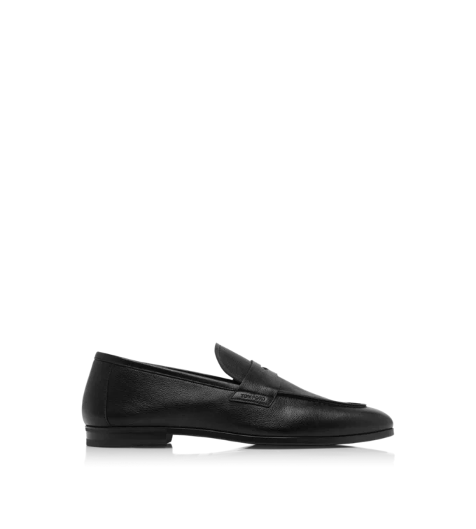 Supple Grain Sean Twisted Band Loafer