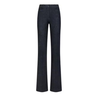 Tailored Flare Denim Pants