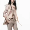 Double Breasted Peak Lapel Jacket Double Breasted Peak Lapel Jacket