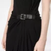 Tank Top Dress with Leather Detail Tank Top Dress with Leather Detail