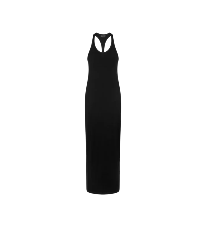 Tank Top Dress with Tonal Tf Embroidered Logo