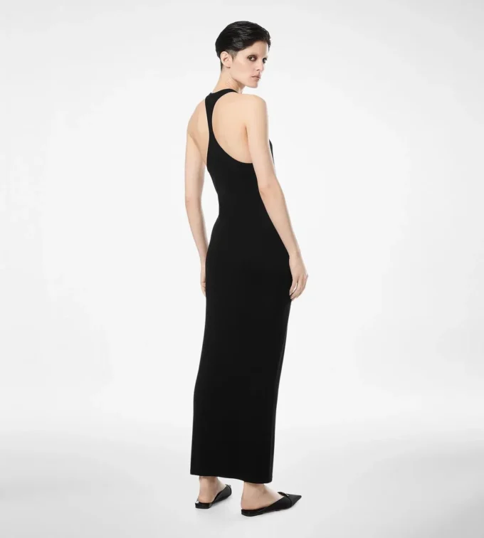 Tank Top Dress with Tonal Tf Embroidered Logo