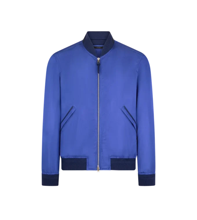 Technical Silk Poplin Lightweight Bomber
