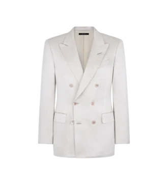 Textured Peached Satin Jacket