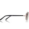 Titanium and Horn Navigator Sunglasses