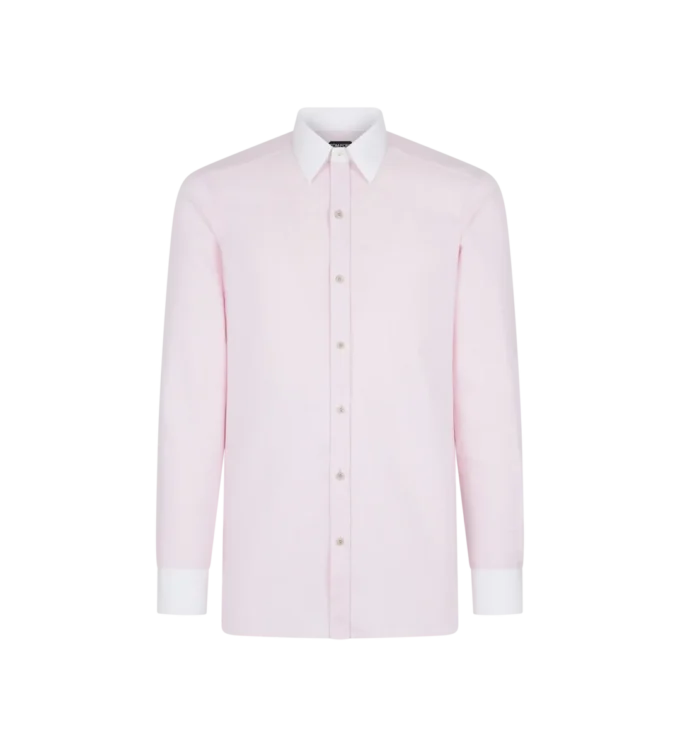 Tridimensional Structure Slim Fit Shirt