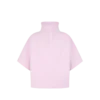 Ultrafine Cashmere Blend Funnel Neck Sculptural T-Shirt Ultrafine Cashmere Blend Funnel Neck Sculptural T-Shirt