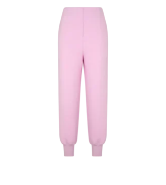 Ultrafine Cashmere Blend Sculptural Joggers