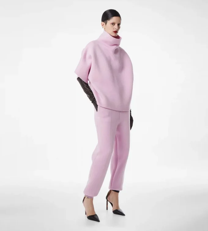 Ultrafine Cashmere Blend Sculptural Joggers Ultrafine Cashmere Blend Sculptural Joggers