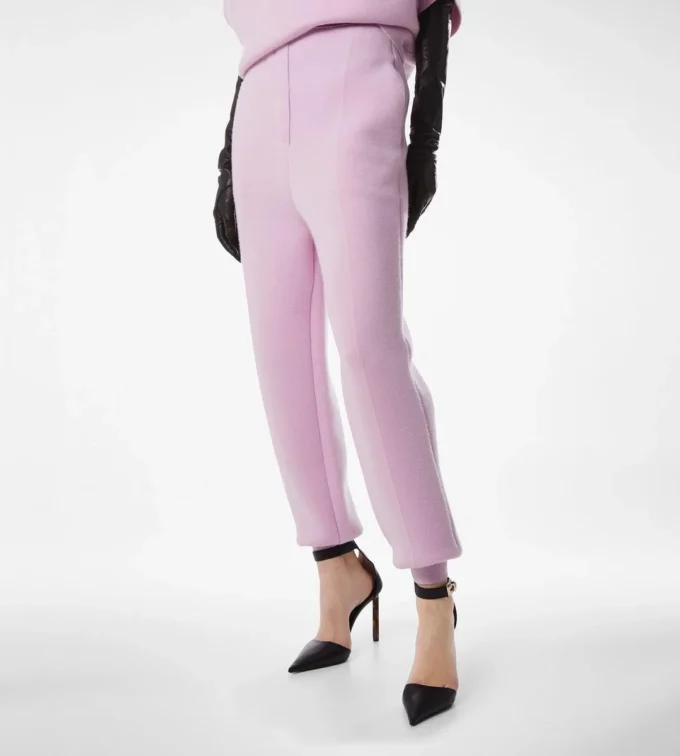 Ultrafine Cashmere Blend Sculptural Joggers Ultrafine Cashmere Blend Sculptural Joggers