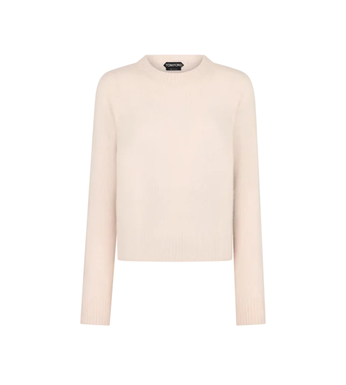 Ultrasoft Cashmere Silk Crewneck Knit