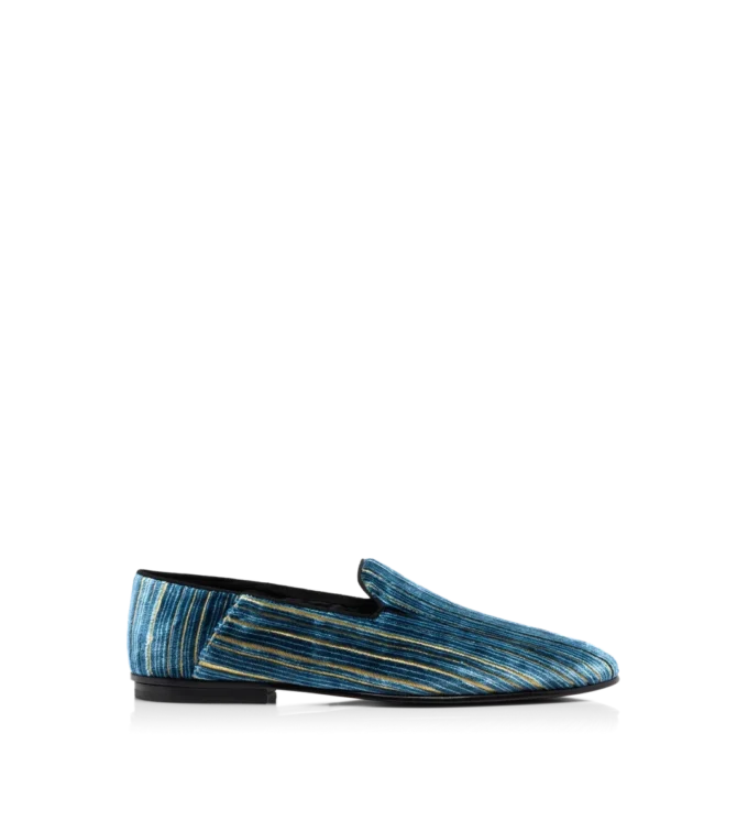 Velvet Jacquard Steven Slipper