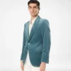 Velvet Micro Polka Dot Jacket