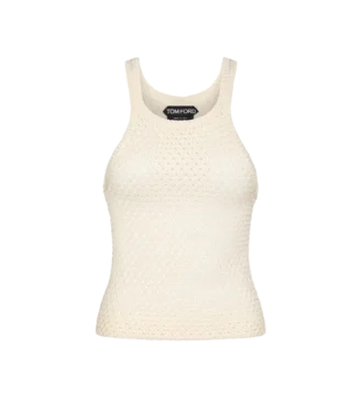 Vest with Metal T Shaped Signature Hardware