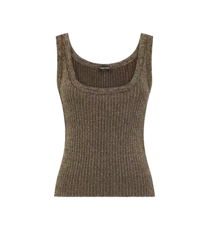 Vest with Tom Ford Metal Plaque