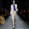 Washed Cotton Silk Blend Duchesse Tailored Straight Pants Washed Cotton Silk Blend Duchesse Tailored Straight Pants