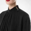 Washed Silk Georgette Long Sleeve Blouse Washed Silk Georgette Long Sleeve Blouse