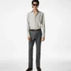 Washed Twill Slim Fit Shirt