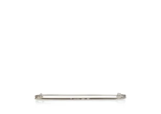 White Gold Collar Pin