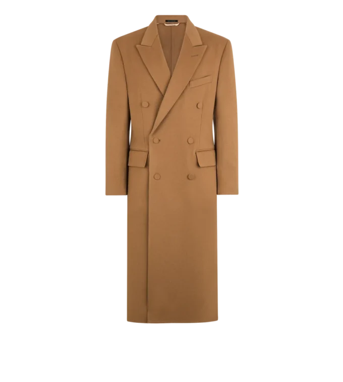 Wool Cashmere Double Splittable Coat