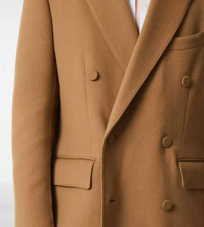 Wool Cashmere Double Splittable Coat