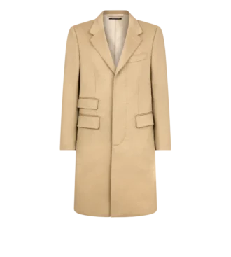 Wool Cashmere Light Tailored Coat